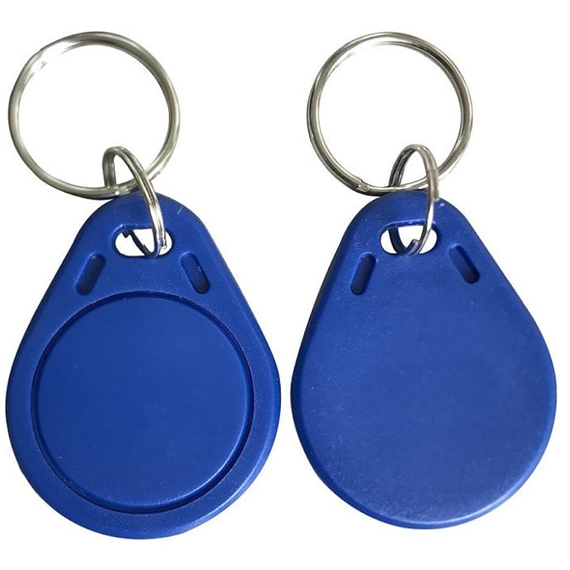 Picture of Blue rewriteable Key fob 125 KHZ EM. Keyfob. 70102818